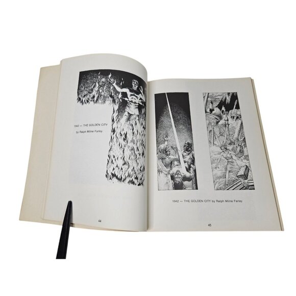 The Book of Virgil Finlay by Gerry De La Ree First Flare Print 1976 Paperback - Picture 8 of 13